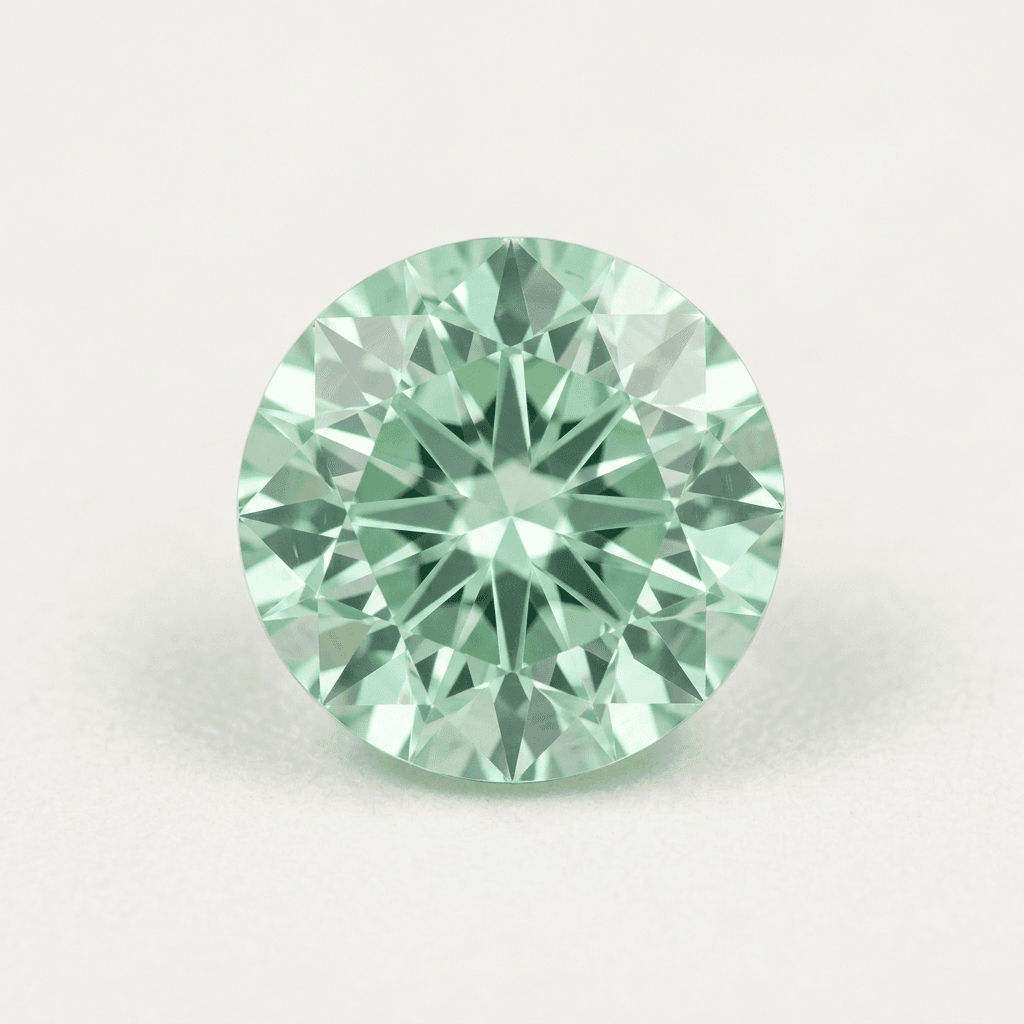 Illustrative mint / light green tourmaline used as a placeholder for sample ET-0005