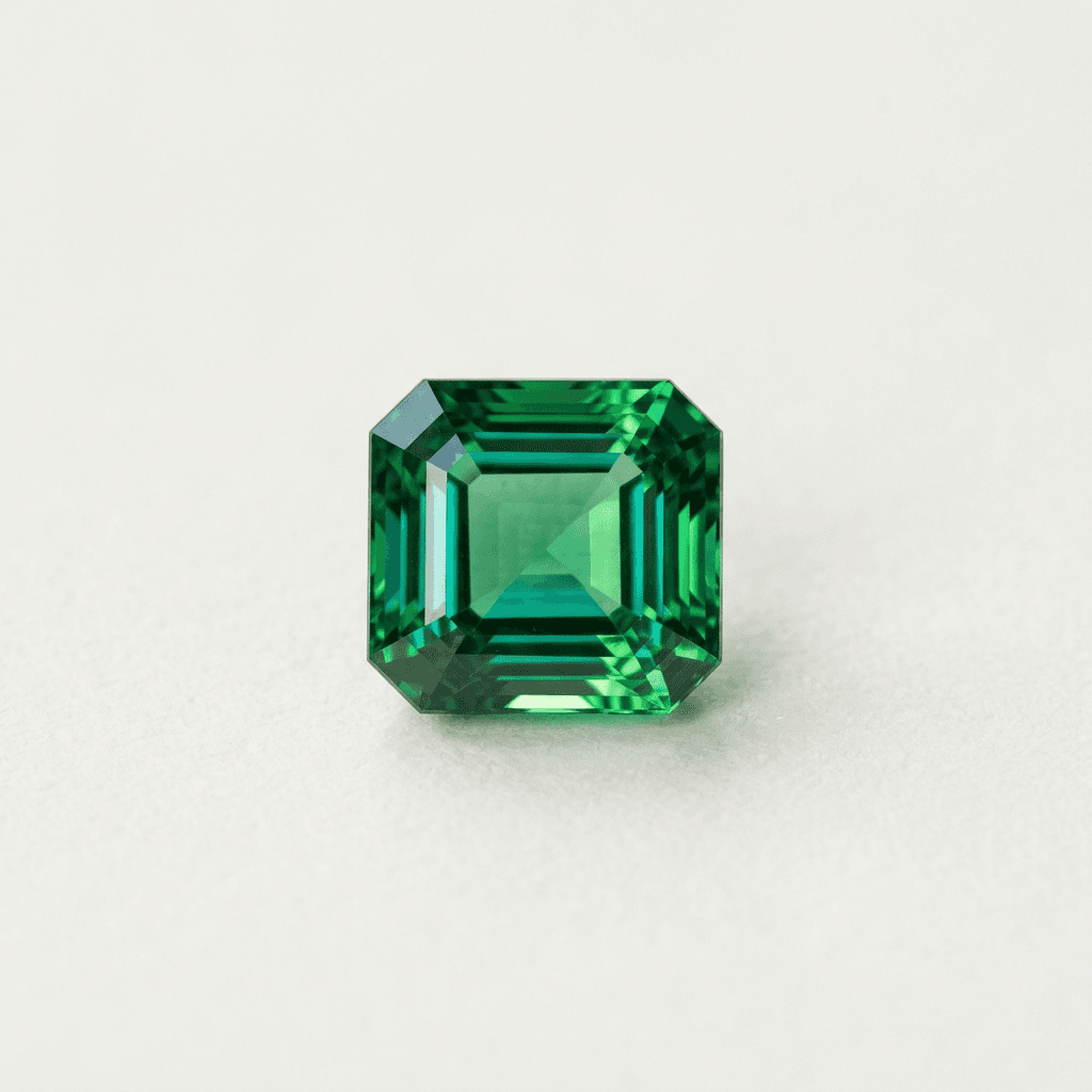 Illustrative vivid green tourmaline used as a placeholder for sample ET-0004